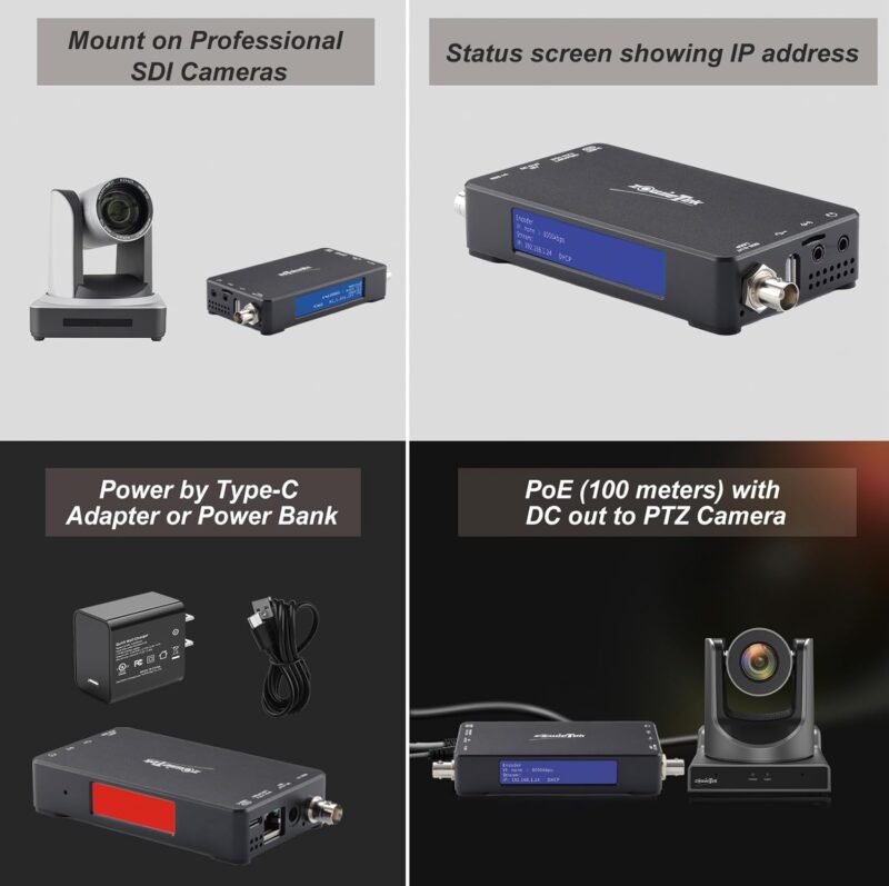 ZowieBox is an SDI encoder/decoder and NDI|HX3 converter for standalone live streaming, offering a flexible solution for high-quality online video.