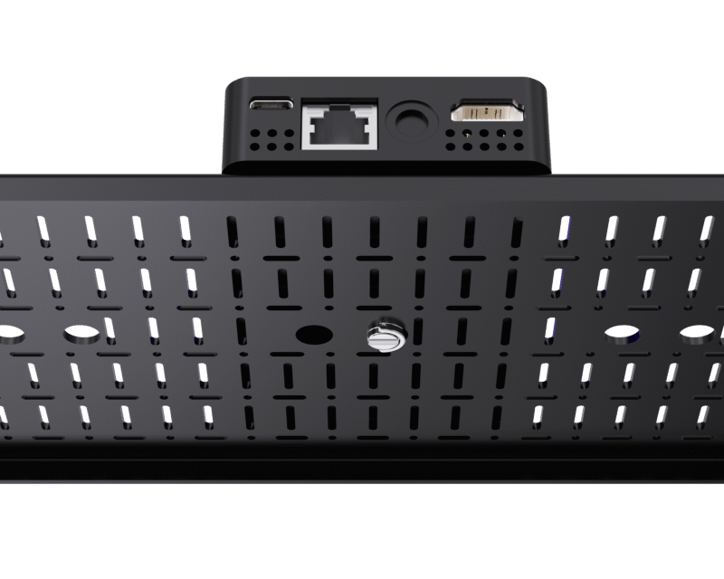 ZowieX 1U rack mount with stainless steel hardware for secure installation of ZowieBox -- Zowietek encoder decoders in standard 19” equipment racks