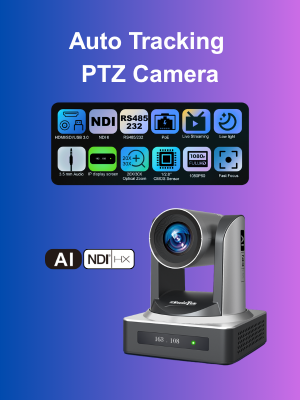 Auto Tracking PTZ Camera