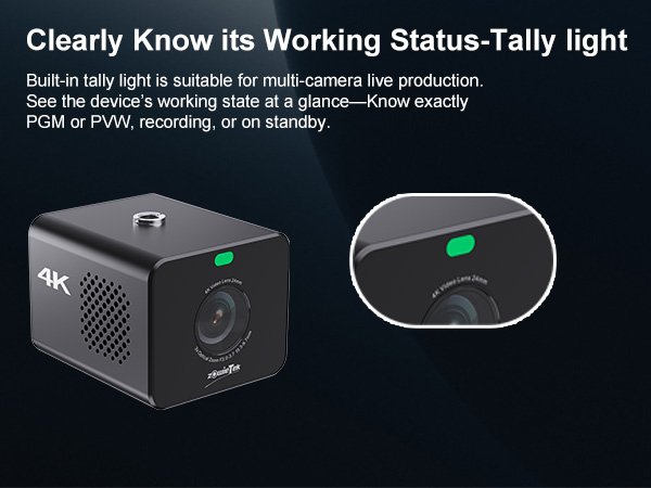 Tally Light for Multi-Cam Clarity